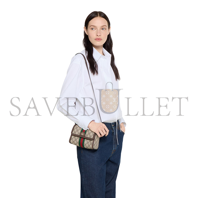 GUCCI OPHIDIA MINI SHOULDER BAG ‎838481 (20*15*5cm)